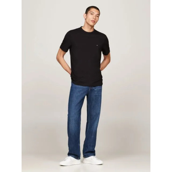 TOMMY HILFIGER TECH TEE MW0MW37313 BDS-BLACK 