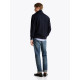 TOMMY HILFIGER ESSENTIAL TERRY ZT STAND COLLA MW0MW38084 DW5-DESERT SKY