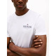 TOMMY HILFIGER HILFIGER STACK TEE MW0MW39355 YBR-WHITE