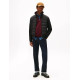 TOMMY HILFIGER DC MIXED MEDIA JACKET MW0MW40774 BDS-BLACK