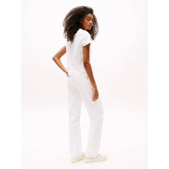 TOMMY JEANS TJW REG GRADIENT FLAG SS DW0DW20905 YBL-ECRU