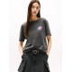 TOMMY JEANS TJW RLX NEON SS TEE EXT DW0DW21358 BDS-BLACK