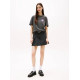 TOMMY JEANS TJW RLX NEON SS TEE EXT DW0DW21358 BDS-BLACK