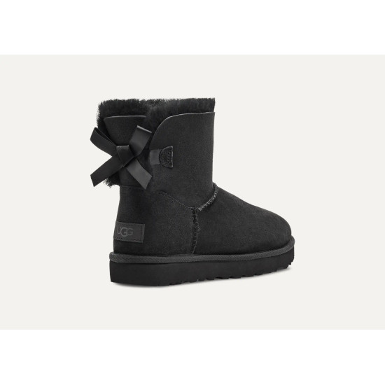 UGG MINI BAILEY BOW II CLASSIC MINI BOOT 1019032 0071-BLACK