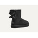 UGG MINI BAILEY BOW II CLASSIC MINI BOOT 1019032 0071-BLACK