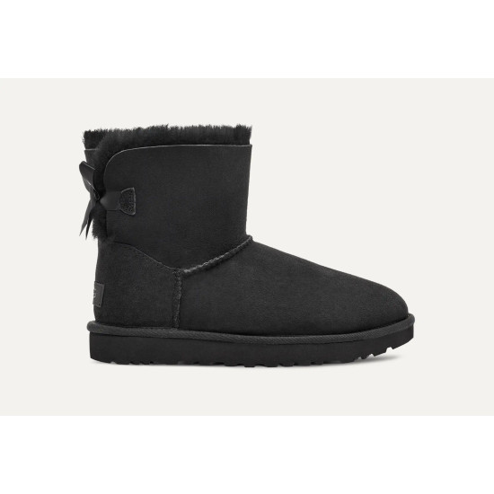 UGG MINI BAILEY BOW II CLASSIC MINI BOOT 1019032 0071-BLACK