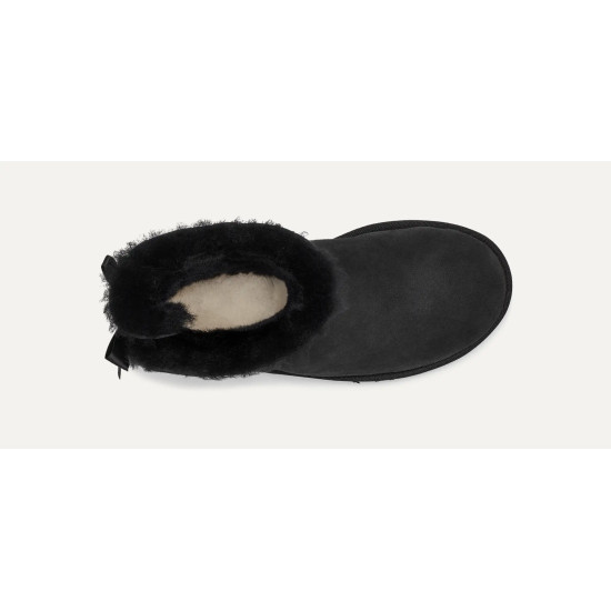UGG MINI BAILEY BOW II CLASSIC MINI BOOT 1019032 0071-BLACK
