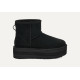 UGG CLASSIC MINI PLATFORM BOOT 1134991 0071-BLACK