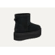 UGG CLASSIC MINI PLATFORM BOOT 1134991 0071-BLACK