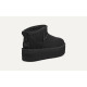 UGG CLASSIC ULTRA MINI PLATFORM BOOT 1135092 0071-BLACK