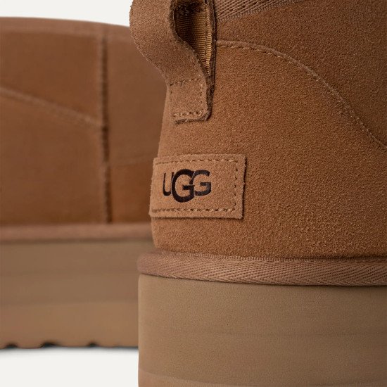 UGG CLASSIC ULTRA MINI PLATFORM BOOT 1135092 00KD-CHESTNUT