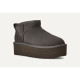 UGG CLASSIC ULTRA MINI PLATFORM BOOT 1135092 0080-CHARCOAL