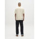 GABBA NIGEL WIX BOXY HOUR SS T-SHIRT 11141 0035-WHITE ALMOND