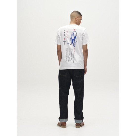 GABBA DUNE KAY MAN SS T-SHIRT GOTS 11785 0003-WHITE