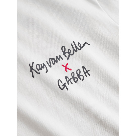 GABBA DUNE KAY MAN SS T-SHIRT GOTS 11785 0003-WHITE