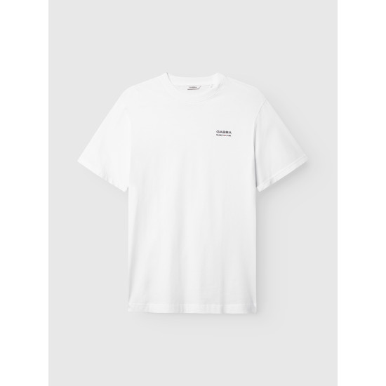 GABBA DUNE KAY MAN BAUW SS T-SHIRT GOTS 11811 0003-WHITE