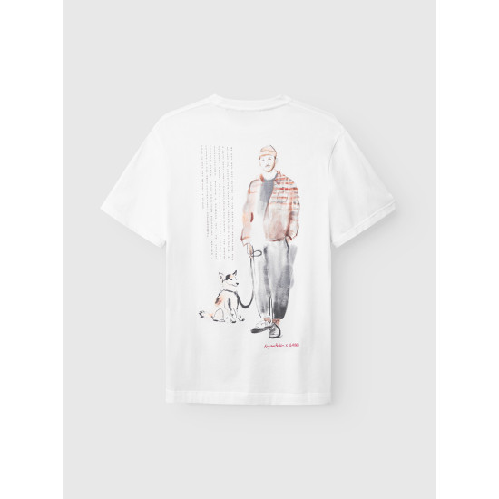 GABBA DUNE KAY MAN BAUW SS T-SHIRT GOTS 11811 0003-WHITE