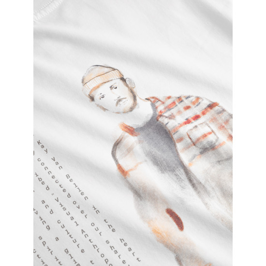 GABBA DUNE KAY MAN BAUW SS T-SHIRT GOTS 11811 0003-WHITE