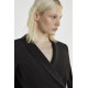 GLAMOROUS BLAZER-CAPE MINI DRESS GS0974 BLACK