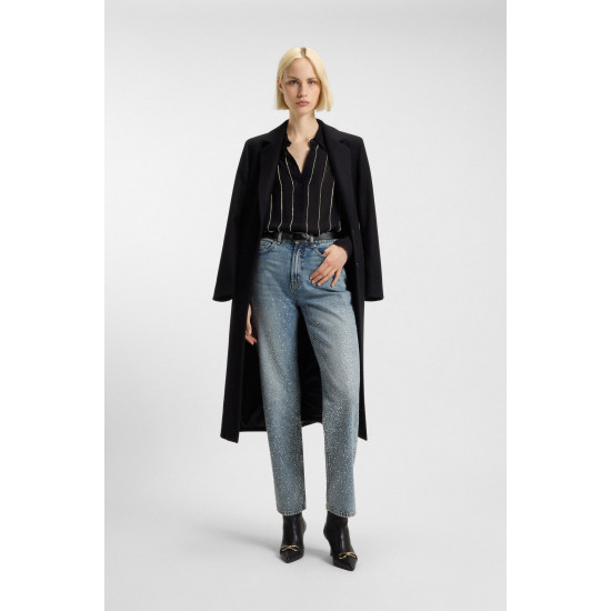 HUGO ELDJA BLOUSE 50548400 001-BLACK