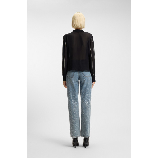 HUGO ELDJA BLOUSE 50548400 001-BLACK