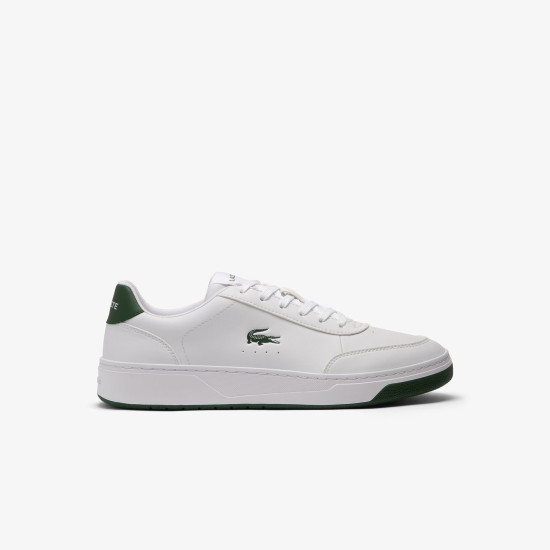LACOSTE COURT PRO SNEAKERS 50SMA0074 1RS-WHT/DK GRN