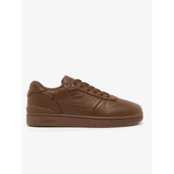 LACOSTE T-CLIP SHIELD SNEAKERS 50SMA0193 DB2-DK BRW/DK BRW