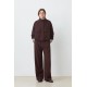SUNCOO DONA SHORT JACKET WITH POCKETS C10292H25 60-CHOCO