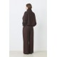 SUNCOO DONA SHORT JACKET WITH POCKETS C10292H25 60-CHOCO