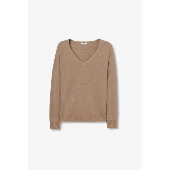 TIFFOSI CASSIA_C METALLIC SWEATER 10061669 182-BEIGE