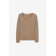 TIFFOSI CASSIA_C METALLIC SWEATER 10061669 182-BEIGE