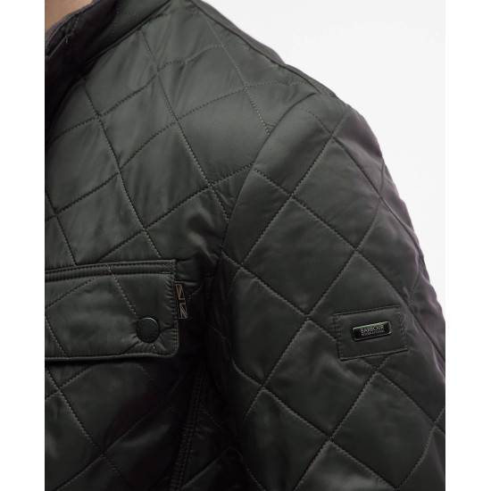BARBOUR INTERNATIONAL ARIEL POLARQUILT JACKET MQU0365OL71 BIOL71-SAGE