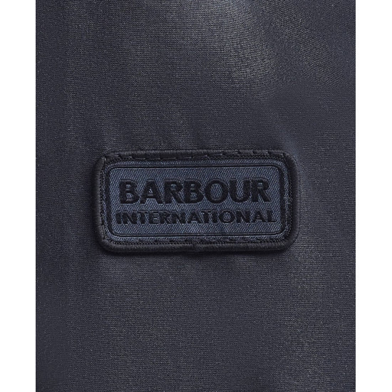 BARBOUR INTERNATIONAL WAXED JACKET MWX0337NY91 BINY91-CLASSIC NAVY
