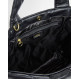 BARBOUR INTERNATIONAL SOFT QUILTED BATTERSEA TOTE BAG LBA0576BK11 BIBK11-BLACK