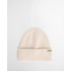BARBOUR INTERNATIONAL PENDLE BEANIE & KENNA SCARF GIFT SET LGS0105CR31 BICR31-MOONBEAM/CAMEL