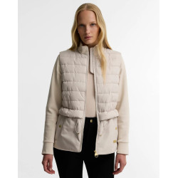BARBOUR INTERNATIONAL ARI QUILTED SWEATSHIRT LQS0071CR52 BICR52-MOONBEAM