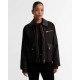 BARBOUR INTERNATIONAL DONNINGTON WAXED JACKET LWX1555RU91 BIRU91-RUSTIC/TRUFFLE NRTH CHECK