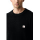 CALVIN KLEIN LS CLASSIC COTTON WFL CREWNECK SWEATER 9GG LV04RH326G UB1-BLACK