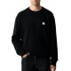 CALVIN KLEIN LS CLASSIC COTTON WFL CREWNECK SWEATER 9GG LV04RH326G UB1-BLACK