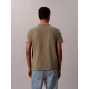 CALVIN KLEIN SS BADGE 30S JERSEY CLASSIC TEE LV04RC272G LDY-DUSTY OLIVE