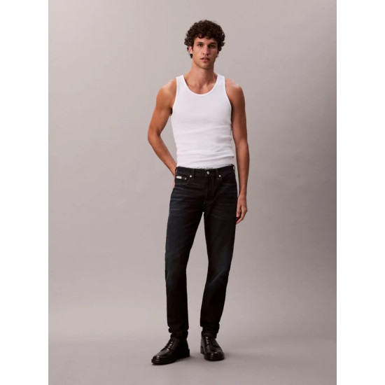 CALVIN KLEIN SLIM TAPER JEANS LV04RD700G ZY0-SAPPHIRE TANGO