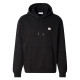 CALVIN KLEIN CL LS 350TERRY WVN LBL HOODIE LV04RG269G UB1-BLACK