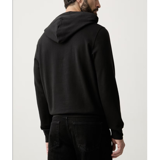 CALVIN KLEIN CL LS 350TERRY SCRIP HOODIE LV04RG271G UB1-BLACK