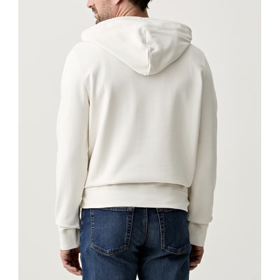 CALVIN KLEIN CL LS 350TERRY SCRIP HOODIE LV04RG271G YAS-WHITE