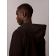 CALVIN KLEIN CL LS 350TERRY WVN LBL FZ HOODIE LV04RH234G UB1-BLACK