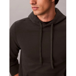 CALVIN KLEIN LS EU 350TERRY BADGE HOODIE LV04RJ201G 8MN-PIRATE BLACK