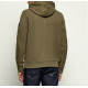 CALVIN KLEIN LS EU 350TERRY BADGE HOODIE LV04RJ201G LI1-OLIVE NIGHT 