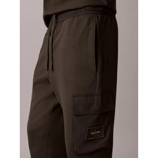 CALVIN KLEIN EU 350TERRY BADGE JOGGER LV04RJ204G 8MN