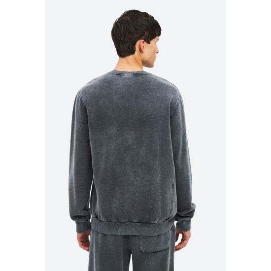 DIRTY LAUNDRY REGULAR CREWNECK WITH DESTROYS DLMC000136 VINTAGE GREY