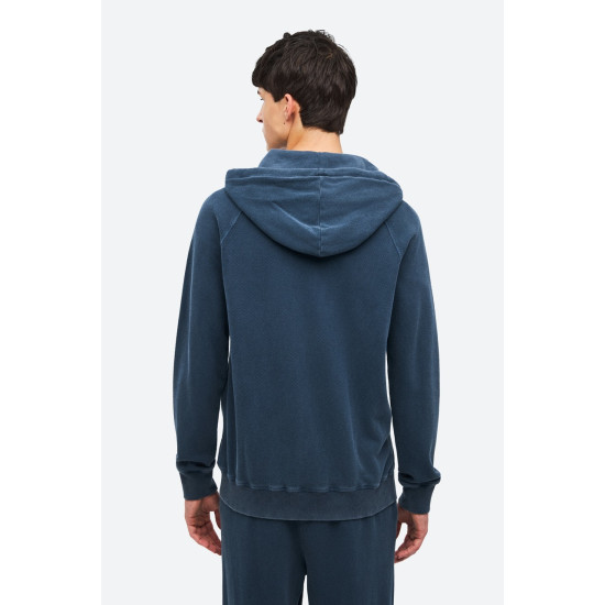 DIRTY LAUNDRY PIQUE FLEECE FULLZIP DLMF000207 VINTAGE BLUE